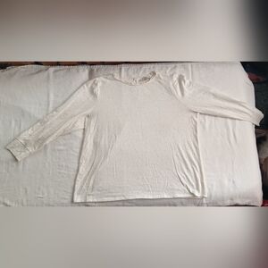 Loft Ann Taylor Plus  Ivory Top.